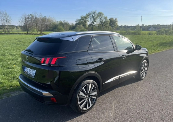 Peugeot 3008 cena 68900 przebieg: 100656, rok produkcji 2019 z Zagórów małe 154